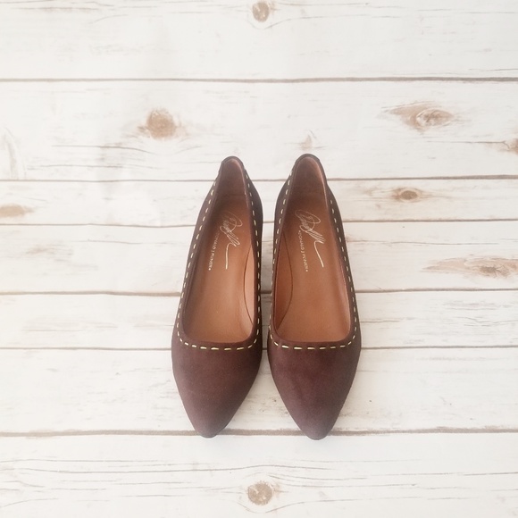 Donald J Pliner Brown Wedges Sz7 - Picture 2 of 5